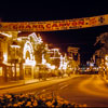 Main Street at night April 1958