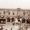 Bank of America and Information Booth, August 1955