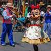 Minnie Mouse at Disneyland on Main Street, August 2006