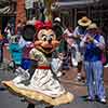 Minnie Mouse at Disneyland on Main Street, August 2006