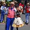 Minnie Mouse at Disneyland on Main Street, August 2006