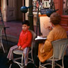 Disneyland Main Street U.S.A., East Center Street, April 1977