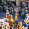 Disneyland opening day Main Street Parade, July 17, 1955