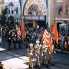 Disneyland opening day Main Street Parade, July 17, 1955