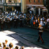 Disneyland opening day Main Street Parade, July 17, 1955