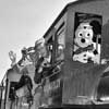 Disneyland opening day photo with Walt Disney on E. P. Ripley, July 17, 1955