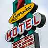 Lorraine Motel sign, Memphis, Tennessee, October 2009