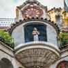 Mission Inn Spanish Patio Anton Clock March 2012