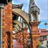 Author's Row at Mission Inn, Riverside California, March 2012