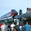 Disneyland Monorail February 1964