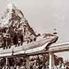 Monorail and Matterhorn  photo, 1959