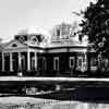 Monticello vintage souvenir photo set, West Front