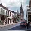 Bourbon Street in New Orleans, December 1947