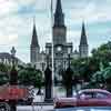 Jackson Square in New Orleans, 1950s photo