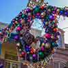 Disneyland New Orleans Square Holiday decor, December 2006