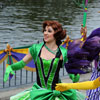 Princess Tiana's Mardi Gras Celebration at Disneyland photo, February 2011