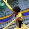 Princess Tiana's Mardi Gras Celebration at Disneyland photo, February 2011