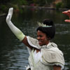 Princess Tiana's Mardi Gras Celebration at Disneyland photo, February 2011