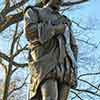 William Shakespeare statue by John Quincy Adams Ward, Central Park, New York City, April 2011