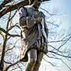 William Shakespeare statue by John Quincy Adams Ward, Central Park, New York City, April 2011