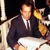 Nixon family at Disneyland, August 16, 1968