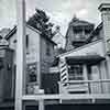 Mine Train attraction at Disneyland, 1950s