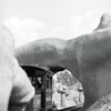 Disneyland Mine Train Publicity Shot, 1957