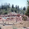 Disneyland Mine Train attraction, May 1960