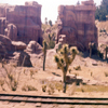 Disneyland Mine Train attraction, July 1960