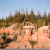 Disneyland Mine Train attraction, November 1960