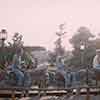 Pack Mules attraction at Disneyland, 1950s