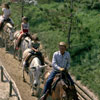 1960's Disneyland Pack Mule attraction photo