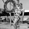 Virginia Mayo at the Palm Springs Biltmore Hotel, 1954