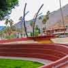 Palm Springs Rainmaker fountain, December 2009