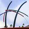 Palm Springs Rainmaker fountain December 2009