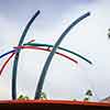 Palm Springs Rainmaker fountain, December 2009