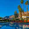 Colony Palms Hotel pool, December 2008