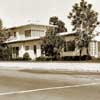 Colonial House Hotel in Palm Springs vintage postcard