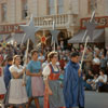 Disneyland Christmas Parade December 1960