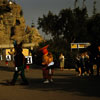 Disneyland Christmas Parade December 1961