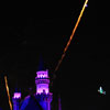 Sleeping Beauty Castle Fireworks and Tinkerbell, July 2008