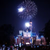 Disneyland fireworks from July 17, 1968