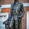 George Washington statue by Joseph A. Bailly, Independence Hall, July 2009