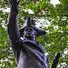 Commodore John Barry statue by John Boyle, Independence Hall, July 2009