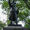 Commodore John Barry statue by John Boyle, Independence Hall, July 2009