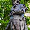 Robert Morris statue by Paul Wayland Bartlett, Independence Hall, July 2009