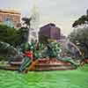 Swann Memorial Fountain, Philadelphia, July 1986