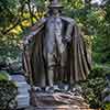 The Pilgrim statue by Augustus Saint-Gaudens, Philadelphia Boathouse Row, July 2009