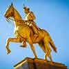 Anthony Wayne statue, Philadelphia Art Museum, July 2009