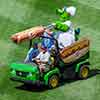 Phillie Phanatic, Philadelphia Phillies Citizens Bank stadium, July 2009